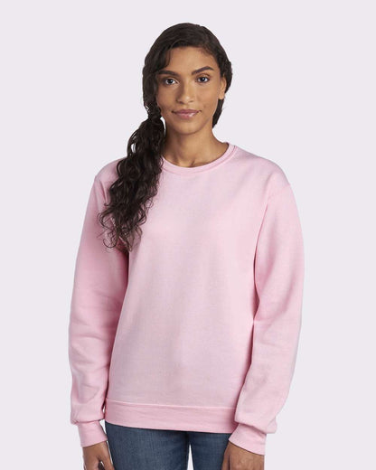 JERZEES Unisex NuBlend® Crewneck Sweatshirt 562MR #colormdl_Classic Pink