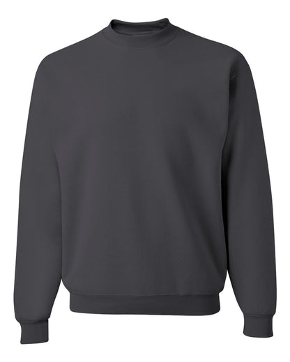 JERZEES Unisex NuBlend® Crewneck Sweatshirt 562MR #color_Charcoal Grey