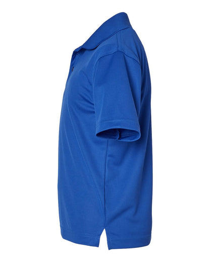 Paragon Youth Saratoga Performance Mini Mesh Polo 108Y #color_Royal