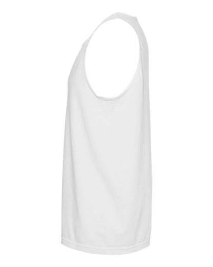 Comfort Colors Unisex Garment-Dyed Heavyweight Tank Top 9360 #color_White
