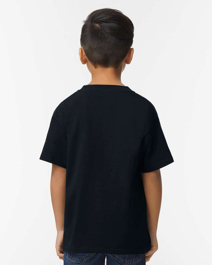 Gildan Youth Softstyle® Midweight T-Shirt 65000B #colormdl_Pitch Black