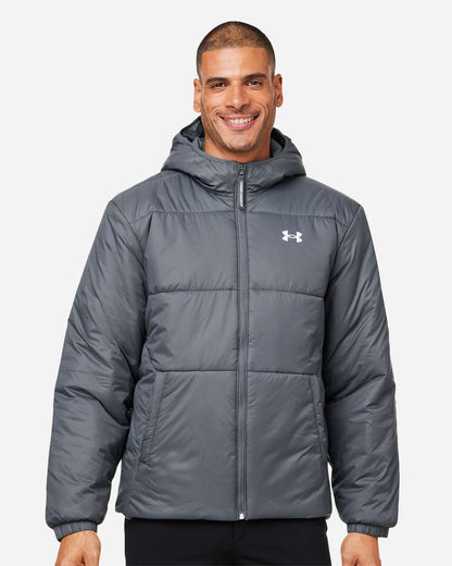 Under Armour Men's LW Insulated Jacket 1389182 #colormdl_Castlerock/ White