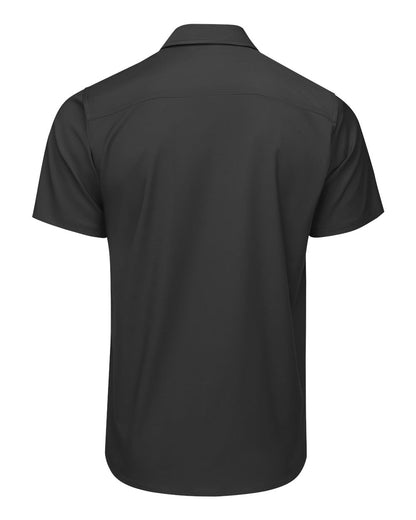 Red Kap Men's Cooling Work Shirt TSM2 #color_Black