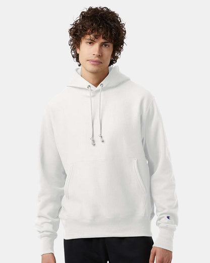 Champion Unisex Reverse Weave® Hooded Sweatshirt S101 #colormdl_White