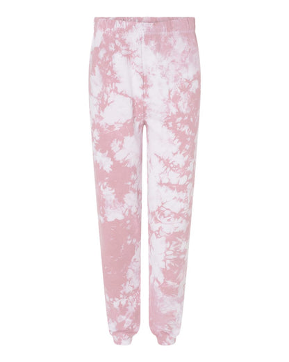 Dyenomite Dream Tie-Dyed Sweatpants 973VR #color_Rose Crystal