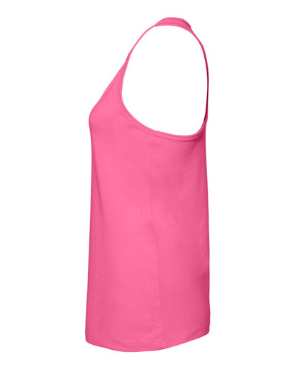 BELLA + CANVAS Women's Jersey Racerback Tank 6008 #color_Charity Pink