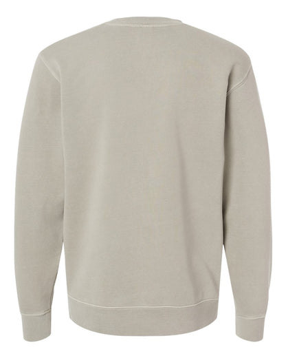 Independent Trading Co. Midweight Pigment-Dyed Crewneck Sweatshirt PRM3500 #color_Pigment Cement