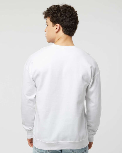 Tultex Fleece Crewneck Sweatshirt 340 #colormdl_White