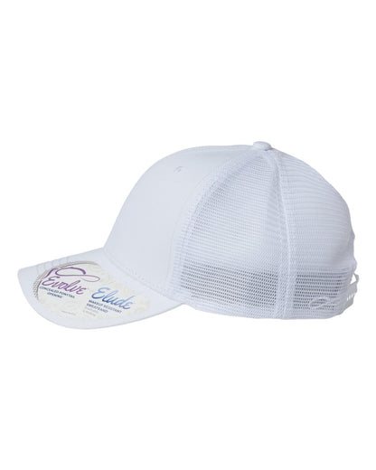 Infinity Her Women's Modern Trucker Cap CHARLIE #color_White/ White