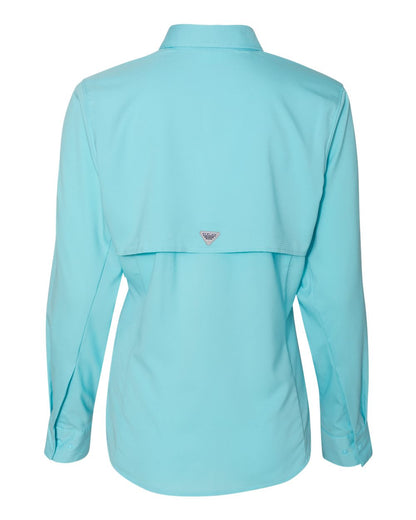 Columbia Women's PFG Tamiami™ II Fishing Shirt 127570 #color_Clear Blue