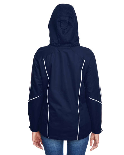 North End Women's Angle 3-in-1 Jacket with Bonded Fleece Liner 78196 #colormdl_Night