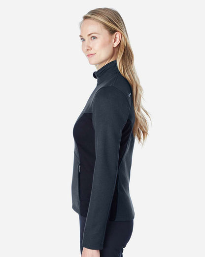 Spyder Women's Constant Full-Zip Sweater Fleece Jacket 187335 #colormdl_Frontier/ Black/ White