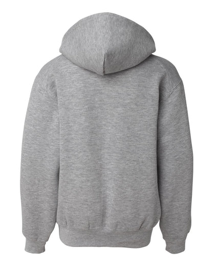 Badger Youth Hooded Sweatshirt 2254 #color_Oxford