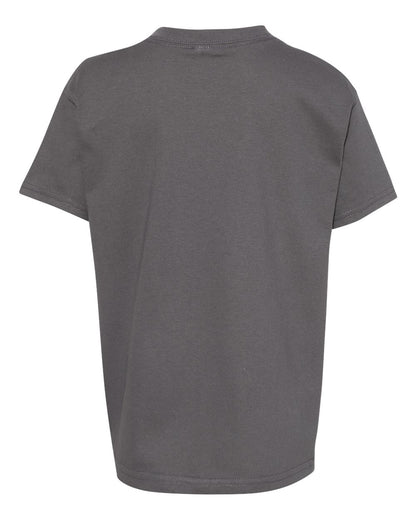 Hanes Essential-T Youth T-Shirt 5480 #color_Smoke Grey