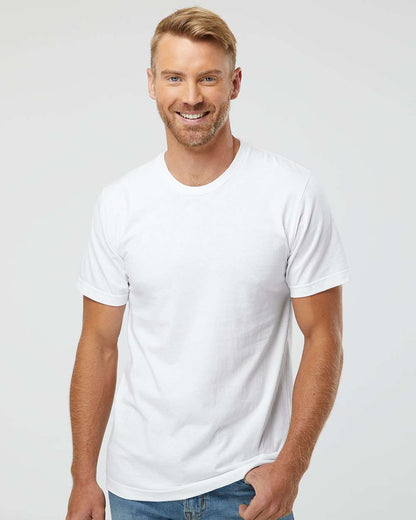 American Apparel Unisex Fine Jersey Tee 2001 #colormdl_White