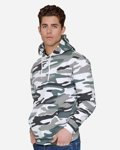 Lane Seven Unisex Premium Pullover Hooded Sweatshirt LS14001 #colormdl_Sage Camo