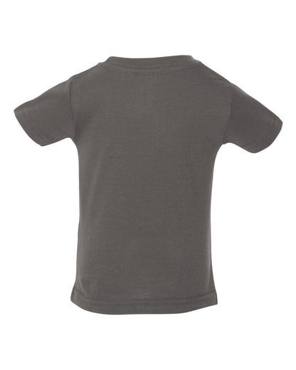 Rabbit Skins Infant Fine Jersey Tee 3322 #color_Charcoal