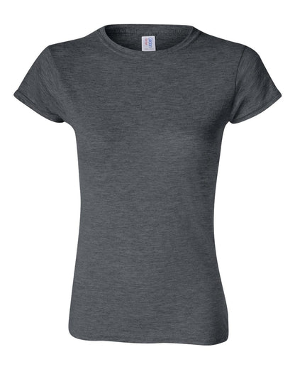 Gildan Women's Softstyle® T-Shirt 64000L #color_Dark Heather