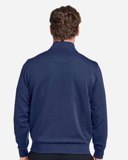 Fairway & Greene Men's Caves Tech Quarter-Zip Pullover C11512 #colormdl_Marine