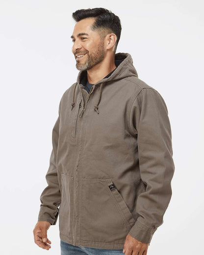 DRI DUCK Laredo Boulder Cloth™ Canvas Jacket with Thermal Lining 5090 #colormdl_Gravel