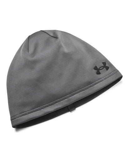 Under Armour Storm Armour Fleece Beanie 1365918 #color_Pitch Grey