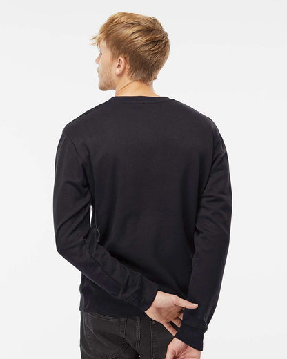 Independent Trading Co. Unisex Midweight Crewneck Sweatshirt SS3000 #colormdl_Black