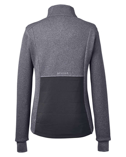 Spyder Women's Pursuit Jacket s17299 #color_Frontier Heather/ Black