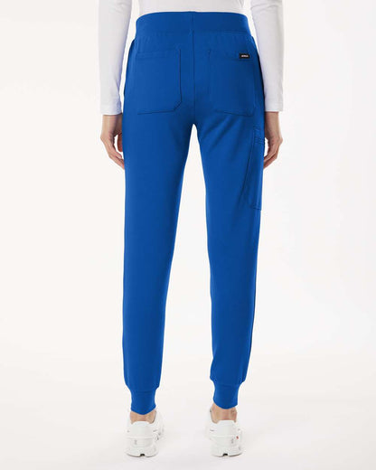 Jaanuu Women's Petite Sizes Rubi Ultrasoft Scrub Joggers W40001P #colormdl_Royal Blue