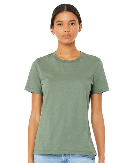 BELLA + CANVAS Women’s Relaxed Jersey Tee 6400 #colormdl_Sage