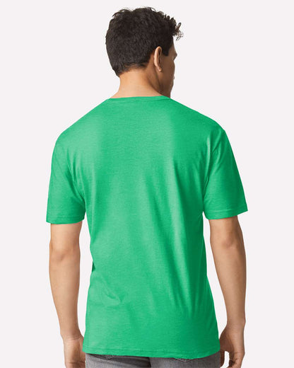Gildan Unisex Light Cotton T-Shirt 3000 #colormdl_Heather Irish Green