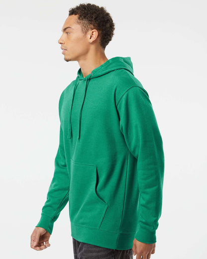 Independent Trading Co. Midweight Hooded Sweatshirt SS4500 #colormdl_Kelly Green Heather