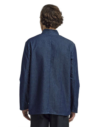 Artisan Collection by Reprime Unisex Denim Chef's Jacket RP660 #colormdl_Denim Blue