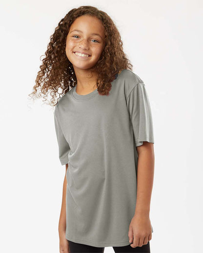 AllPro Youth Pro-Lock Performance T-Shirt 48000Y #colormdl_Greystone