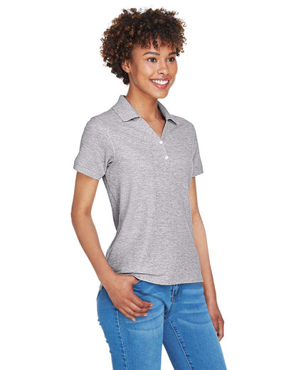 Devon & Jones Women's Pima Piqué Polo D100W #colormdl_Grey Heather