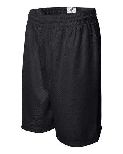 Badger Pro Mesh 9" Shorts 7209 #color_Black