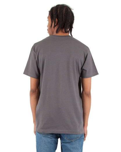 Shaka Wear Unisex V-Neck T-Shirt SHVEE #colormdl_Dark Grey