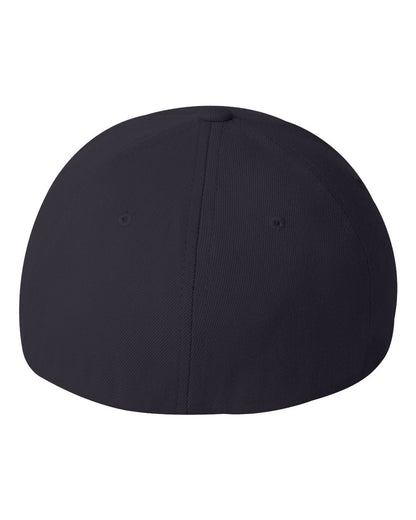 Flexfit Wool-Blend Cap 6477 #color_Dark Navy