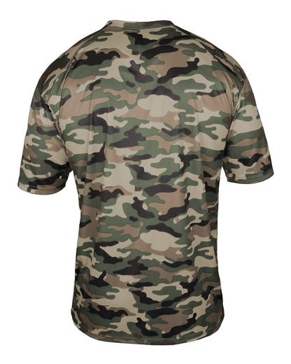 Badger Camo T-Shirt 4181 #color_OD Green