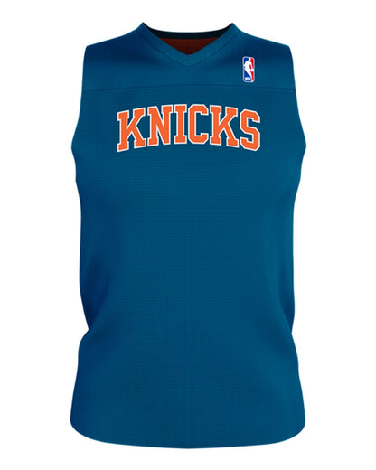 Alleson Athletic Youth NBA Logo'd Reversible Game Jersey A105LY #color_New York Knicks