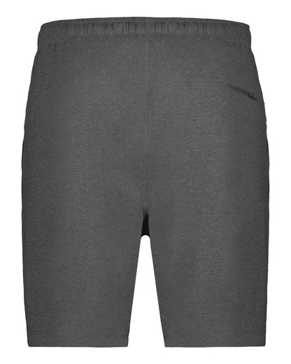 Holloway Youth Eco Revive™ Ventura Soft Knit Shorts 223604 #color_Carbon Heather