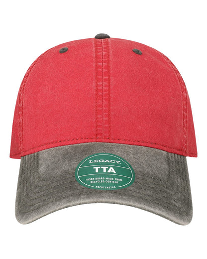 LEGACY Terra Twill Cap TTA #color_Weathered Red/ Cinder