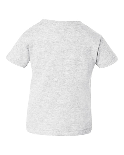 Rabbit Skins Infant Cotton Jersey Tee 3401 #color_Ash