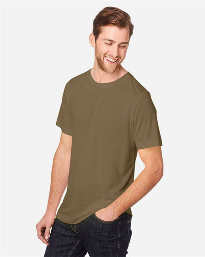 CORE365 Unisex Fusion ChromaSoft™ Performance T-Shirt CE111 #colormdl_Coyote Brown