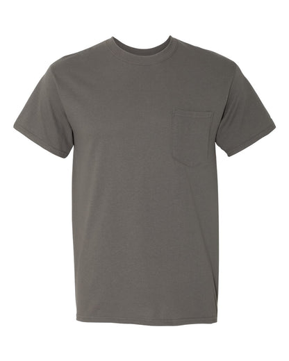 Gildan Unisex Heavy Cotton™ Pocket T-Shirt 5300 #color_Charcoal