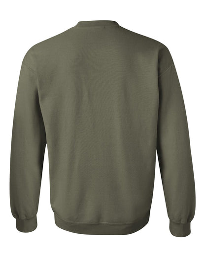 Gildan Unisex Heavy Blend™ Crewneck Sweatshirt 18000 #color_Military Green