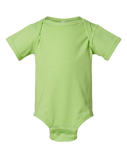 Rabbit Skins Infant Fine Jersey Bodysuit 4424 #color_Key Lime