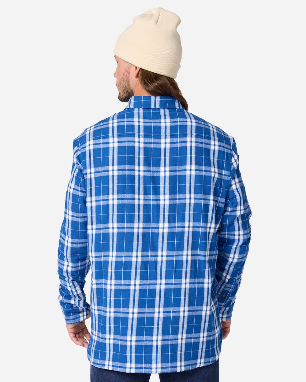 #colormdl_Royal/ Silver Plaid