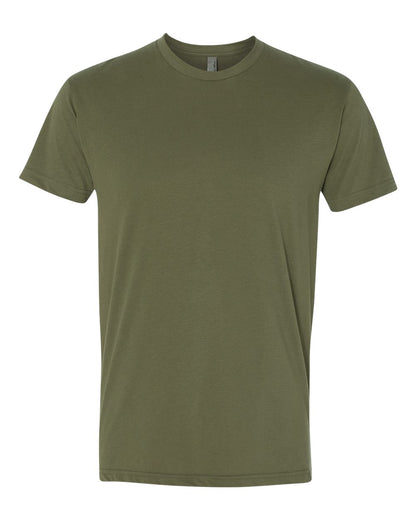 Next Level Sueded T-Shirt 6410 #color_Military Green