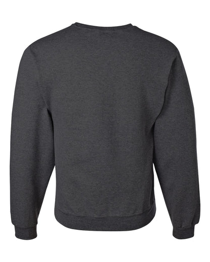 JERZEES Unisex NuBlend® Crewneck Sweatshirt 562MR #color_Black Heather