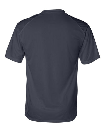 Badger B-Core Sport Shoulders T-Shirt 4120 #color_Navy